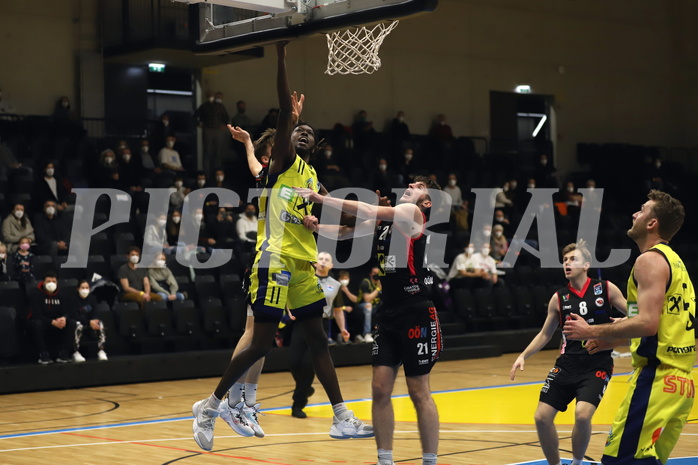 Basketball Superliga 2021/22, Grunddurchgang 13.Runde UBSC Graz vs. Raiffeisen Flyers Wels