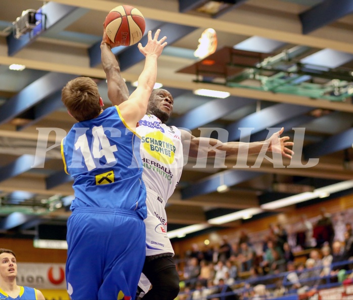 Basketball ABL 2016/17, Grunddurchgang 27.Runde Gmunden Swans vs. UBSC Graz