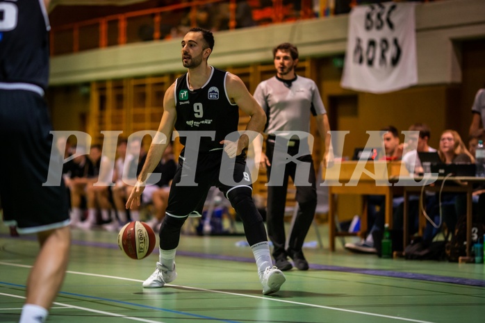 Basketball, Basketball Zweite Liga, Grunddurchgang 1.Runde, COLDA MARIS BBC Nord Dragonz, Swarco Raiders Tirol, Emmanouil Bechrakis (9)