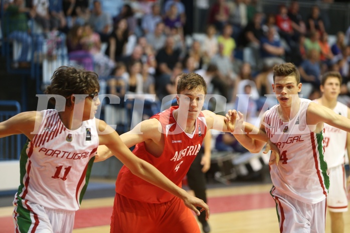 Basketball FIBA U18 European Championship Men 2015 DIV B Team Portugal vs. Team Austria


