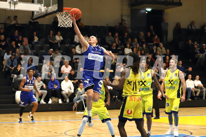 Basketball Superliga 2021/22, Grunddurchgang 3.Runde UBSC Graz vs. Oberwart Gunners