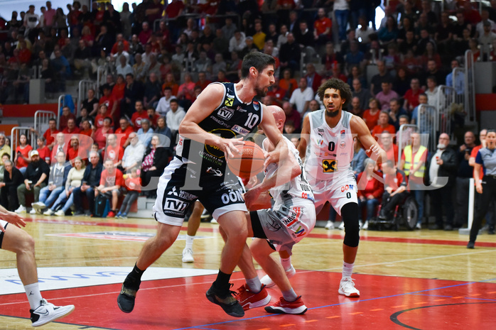 Win2Day Basketball Superliga 2022/23, Playoff,
Semifinale Spiel 2, Flyers Wels vs Swans Gmunden,