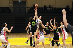 20.03.2022, Basketball Damen Superliga 2021/22, Grunddurchgang 10.Runde, UBSC-DBBC Graz vs. Basket Flames,  