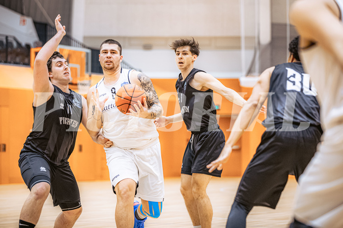 Basketball, Basketball Zweite Liga 2022/23, Grunddurchgang 16.Runde, Basket Flames, Wörthersee Piraten, Nikolas Susa (8)