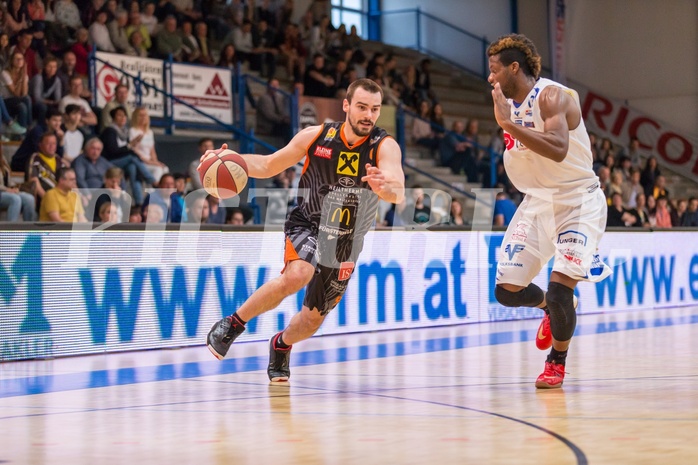 Basketball ABL 2015/16 Grunddurchgang 35.Runde Oberwart Gunners vs. Fürstenfeld Panthers