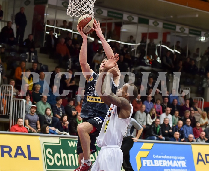 Basketball ABL 2015/16 Grunddurchgang 27.Runde WBC Wels vs Traiskirchen Lions