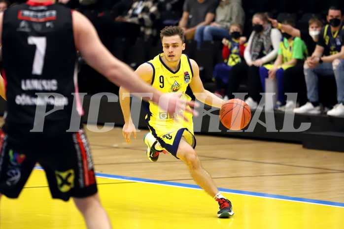 Basketball Superliga 2021/22, Grunddurchgang 13.Runde UBSC Graz vs. Raiffeisen Flyers Wels