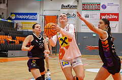 Basketball Damen Superliga 2024/25, Grunddurchgang 10.Runde BK Duchess Klosterneuburg vs. Vienna United


