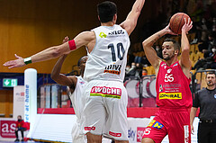 Basketball Superliga 2021/22, Grundduchgang 13.Runde , Kapfenberg  vs. Traiskirchen


