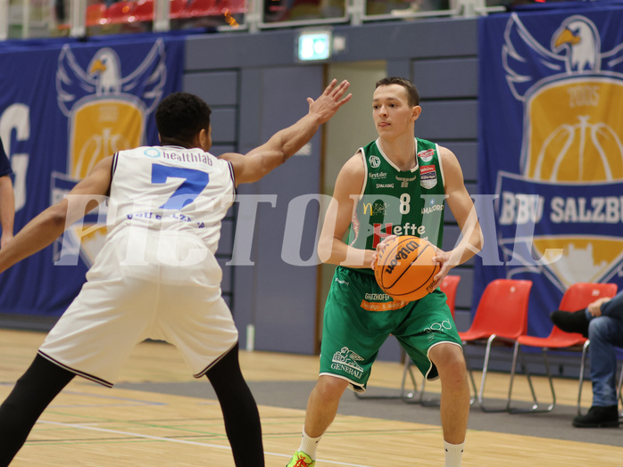 Basketball Zweite Liga 2023/24, Grunddurchgang 14.Runde BBU Salzburg vs. Future Team Steiermark