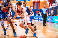 Basketball, Win2Day Superliga 2022/23, 6. Qualifikationsrunde, Traiskirchen Lions, BBC Nord Dragonz, Aleksej Kostic (6)