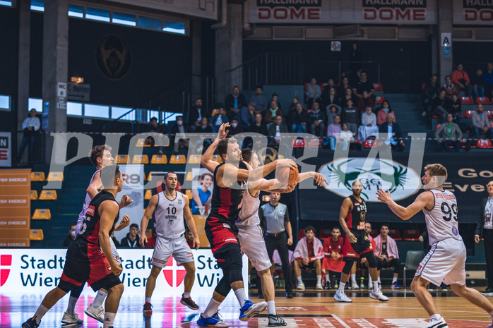 Basketball Basketball Superliga 2021/22, Grunddurchgang 1.Runde BC Vienna vs. D.C. Timberwolves