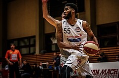Basketball, 2.Bundesliga, Playoff VF Spiel 2, Mattersburg Rocks, Villach Raiders, Arnold FRIPP (55)
