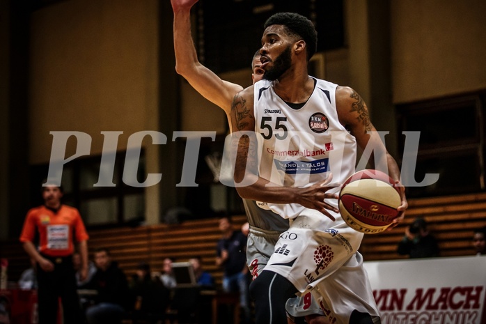 Basketball, 2.Bundesliga, Playoff VF Spiel 2, Mattersburg Rocks, Villach Raiders, Arnold FRIPP (55)