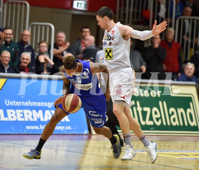 Basketball ABL 2015/16 Grunddurchgang 25. Runde WBC Wels vs Gunners Oberwart