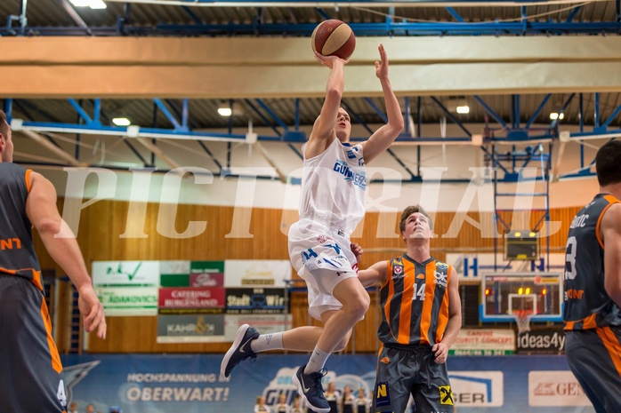 Basketball, ABL 2017/18, Grunddurchgang 17.Runde, Oberwart Gunners, Klosterneuburg Dukes, Sebastian Käferle (7)