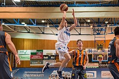 Basketball, ABL 2017/18, Grunddurchgang 17.Runde, Oberwart Gunners, Klosterneuburg Dukes, Sebastian Käferle (7)