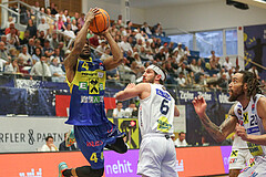 Basketball Superliga 2024/25, Playoffs, Viertelfinale Spiel 1 Gmunden Swans vs. UBSC Graz


