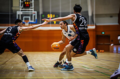 Basketball, Basketball Zweite Liga 2024/25, Grunddurchgang 3.Runde, Vienna Timberwolves, Vienna United, Ivor Kuresevic (44)