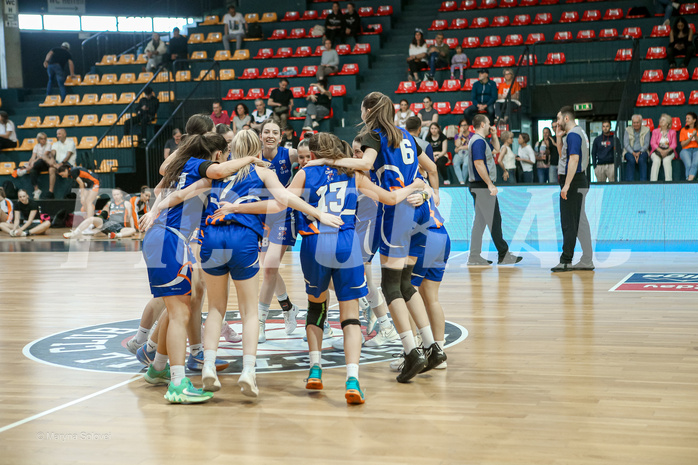 04.05.2025 Österreichischer Basketballverband 2024/25, SLWU19 Vienna United vs. DBB Basketgirls Wels