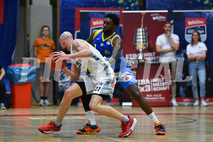 Win2Day Basketball Superliga 2022/23, Playoff,
Viertelfinale Spiel 1, Flyers Wels vs SKN St. Pölten