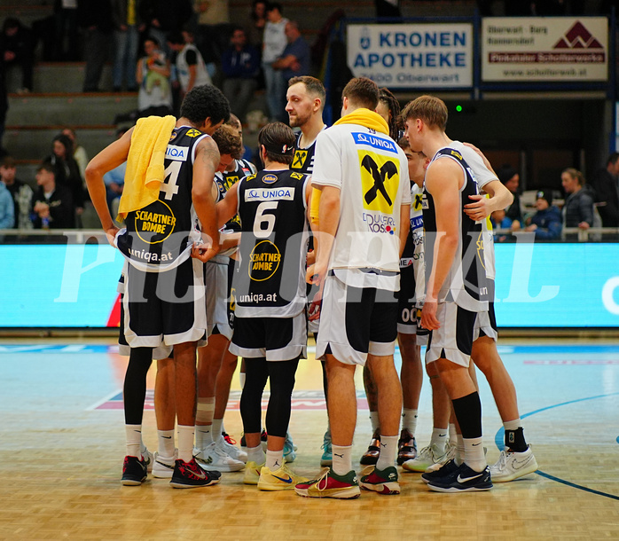 Basketball Superliga 2024/25, 1.Plazierungsunde Oberwart Gunners vs. Gmunden Swans


