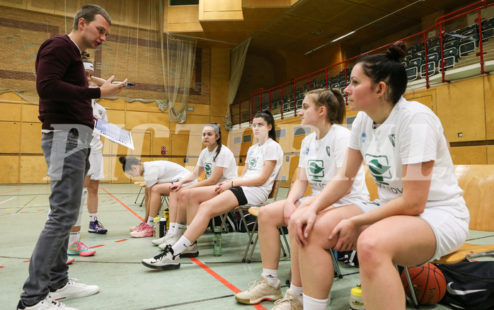 Basketball Damen Superliga 2021/22, Grundducrhgang 14.Runde Vienna United vs. KOS Celovec


