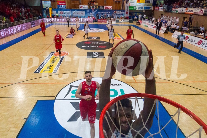 Basketball ABL 2015/16 F1 Oberwart GUNNERS vs. WBC Wels