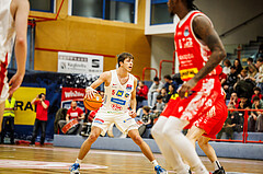 Basketball, win2day Basketball Superliga 2024/25, Grunddurchgang 17.Runde, SKN St. Pölten, Traiskirchen Lions, Nathaniel Kress (5)