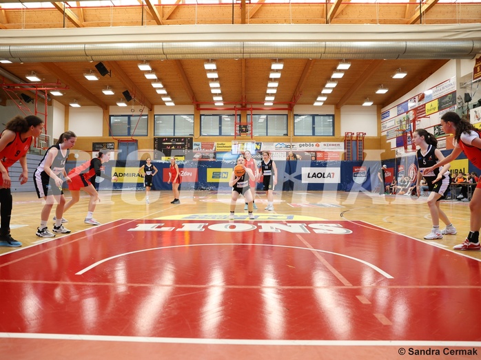 Basketball Superliga 2024/25, SLWU16 Traiskirchen Lionesses vs. DBK Steyrer Witch Cadets


