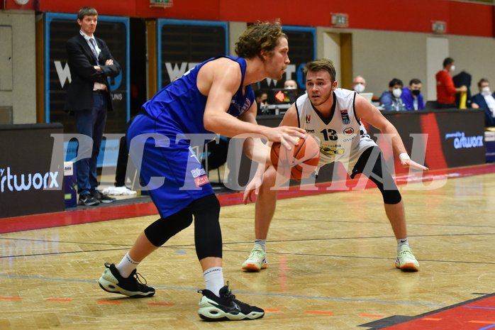 Basketball Superliga 2021/22, Grunddurchgang. 6.Runde Flyers Wels vs. D.C. Timberwolves