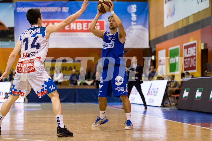 Basketball, ABL 2017/18, Grunddurchgang 7.Runde, Kapfenberg Bulls, Oberwart Gunners, Georg Wolf (10)