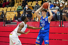 Basketball Superliga 2021/22, Grundduchgang 8.Runde , Kapfenberg Bulls vs. Timberwolves