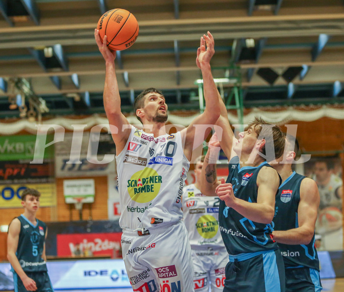 Basketball Superliga 2023/24, Grunddurchgang 16.Runde Gmunden Swans vs. Vienna Timberwolves


