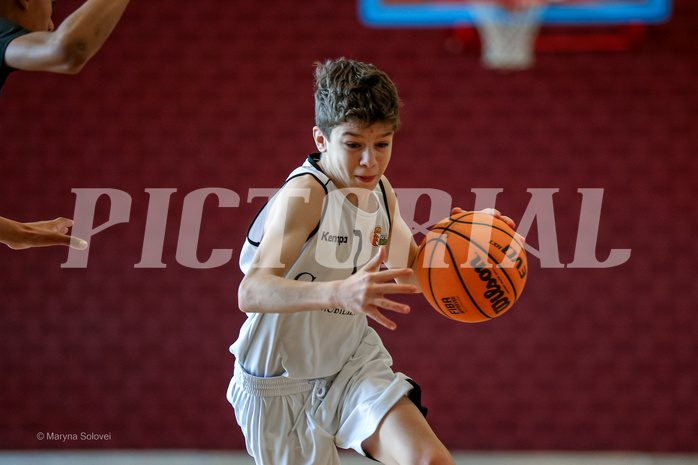 31.03.2025 Österreichischer Basketballverband 2024/25, SLMU14 Basket Flames WAT vs. FSN Baskets Wels