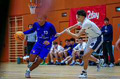 24.11.2024 Österreichischer Basketballverband 2024/25, SLMU16, Vienna Timberwolves vs. ATSE Graz