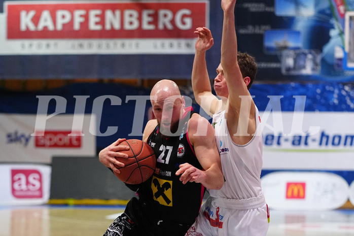 Basketball Superliga 2021/22, Grundduchgang 3.Runde , Kapfenberg vs. Wels
