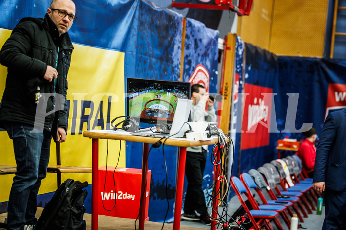Basketball, Basketball Austria CUP 2023/24, Finale, Traiskirchen Lions, Flyers Wels, #tv production