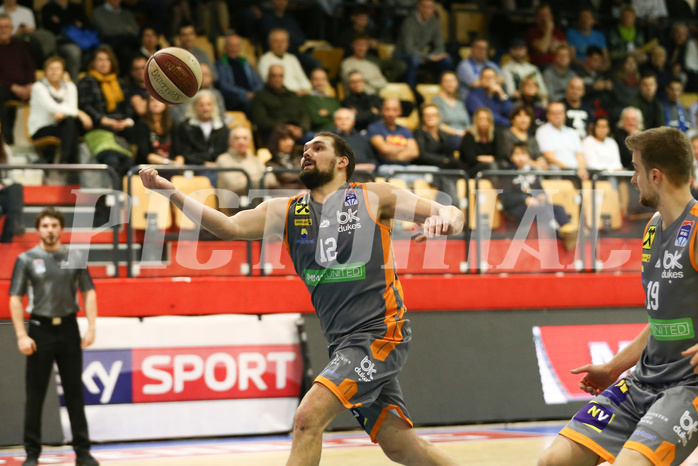 Basketball Superliga 2018/19, Grunddurchgang 12.Runde Kapfenberg Bulls vs. Klosterneuburg Dukes