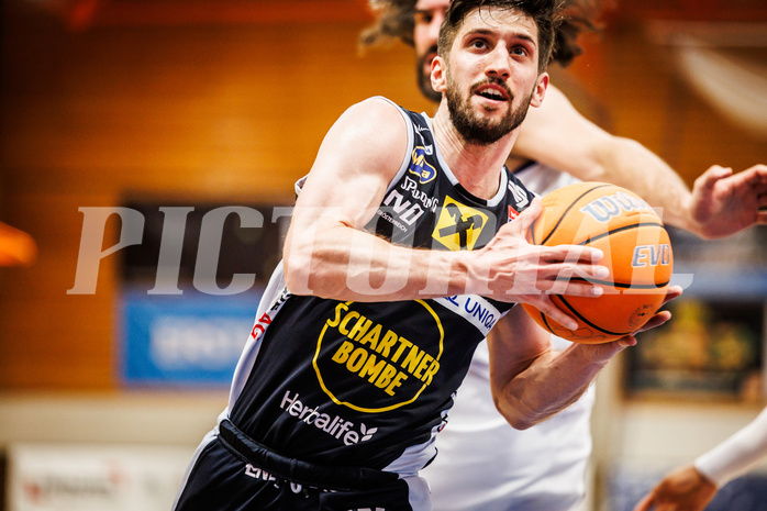 Basketball, win2day Basketball Superliga 2024/25, Playoffs Halbfinale 2. Spiel
, BBC Nord Dragonz, Gmunden Swans, Daniel Friedrich (6)