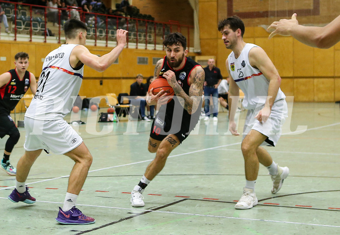 Basketball Zweite Liga 2022/23, Grunddurchgang 3.Runde Vienna United vs. Mistelbach Mustangs


