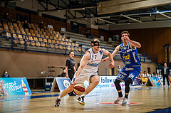 Basketball, bet-at-home Basketball Superliga 2020/21, Platzierungsrunde, 1. Runde, Oberwart Gunners, Gmunden Swans, Sebastian Käferle (7)