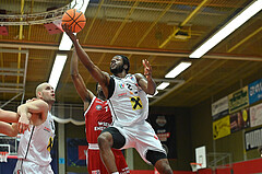 Basketball, Superliga 2024/25, Grunddurchgang 5.Runde, Flyers Wels vs. BC Vienna,
