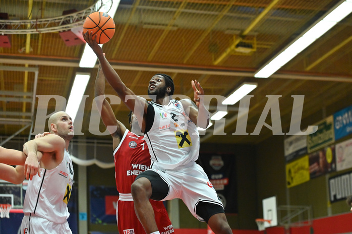 Basketball, Superliga 2024/25, Grunddurchgang 5.Runde, Flyers Wels vs. BC Vienna,