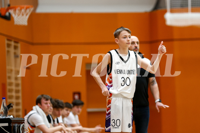 08.03.2025 Österreichischer Basketballverband 2024/25, SLMU16, Post SV Wien vs Dornbirn Lions