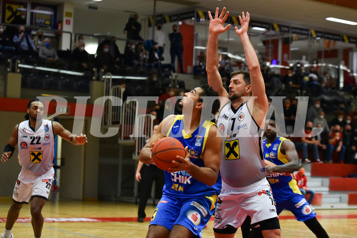 Basketball Superliga 2021/22, Grunddurchgang 16. Runde Flyers Wels vs. SKN St. Pölten