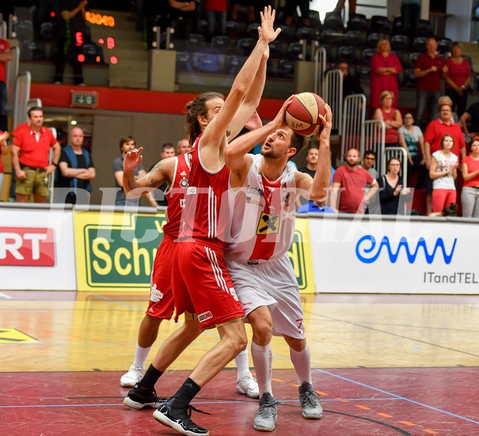 Basketball ABL 2017/18 PlayOff VF1 Flyers Wels vs BC Vienna