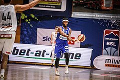 Basketball, bet-at-home Basketball Superliga 2020/21, Platzierungsrunde 9.Runde, Kapfenberg Bulls, Oberwart Gunners, Quincy Diggs (13)