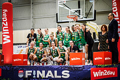 Basketball, Win2Day Basketball Damen Superliga 2023/24, Playoff, Finale Spiel 3, SKN St. Pölten, UBI Graz, 