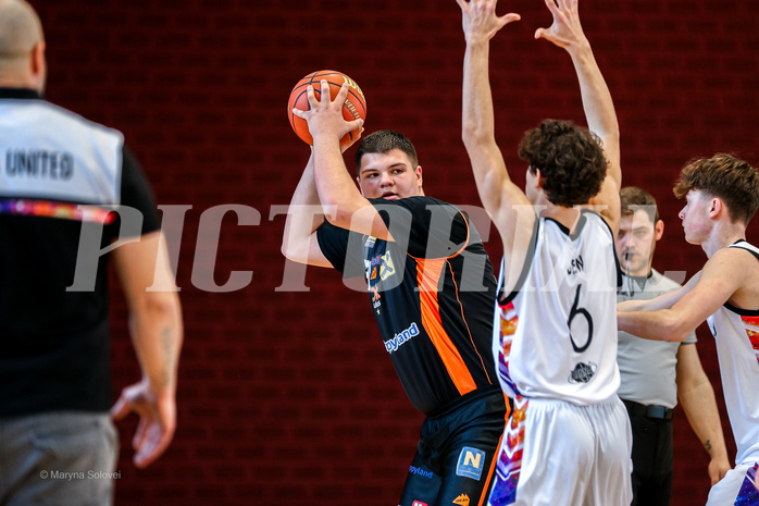 23.03.2025 Österreichischer Basketballverband 2024/25, SLMU16, Post SV Wien vs. Basket Dukes